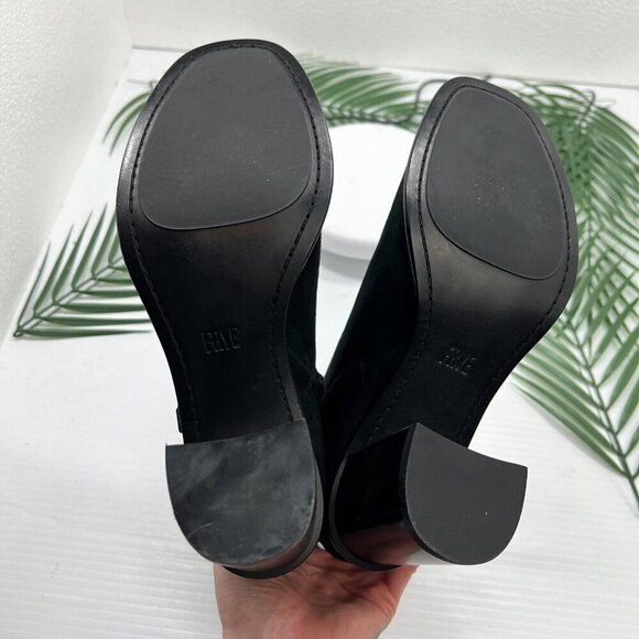 Frye Amy Side Ghillie Black Suede Leather Open Toe Ankle Boots Size 9M NWB - Picture 10 of 13